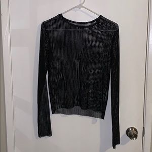 Long Sleeve See-through shirt